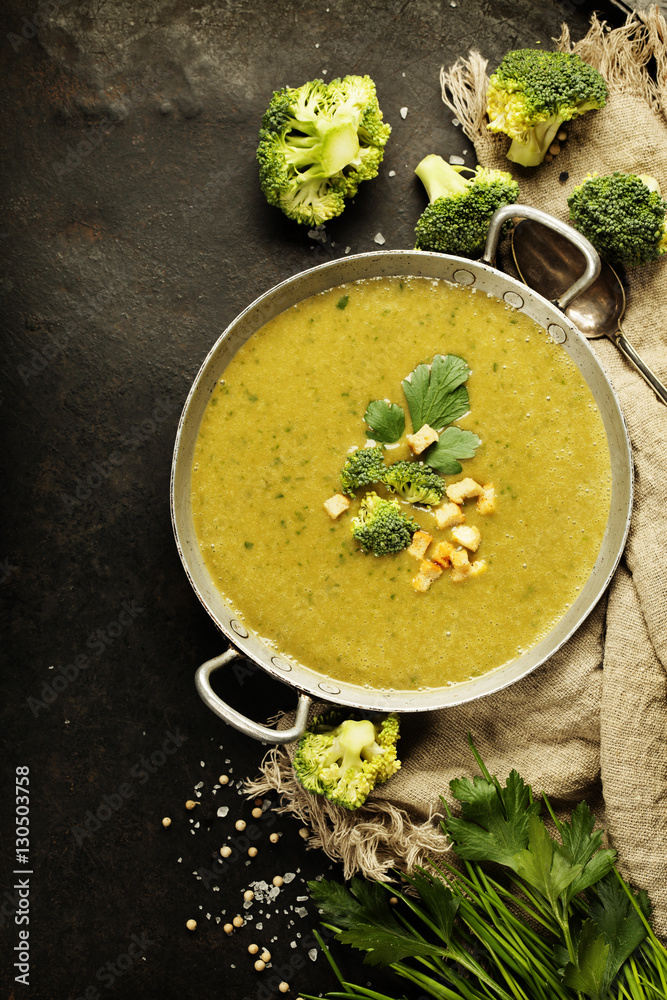 broccoli soup puree