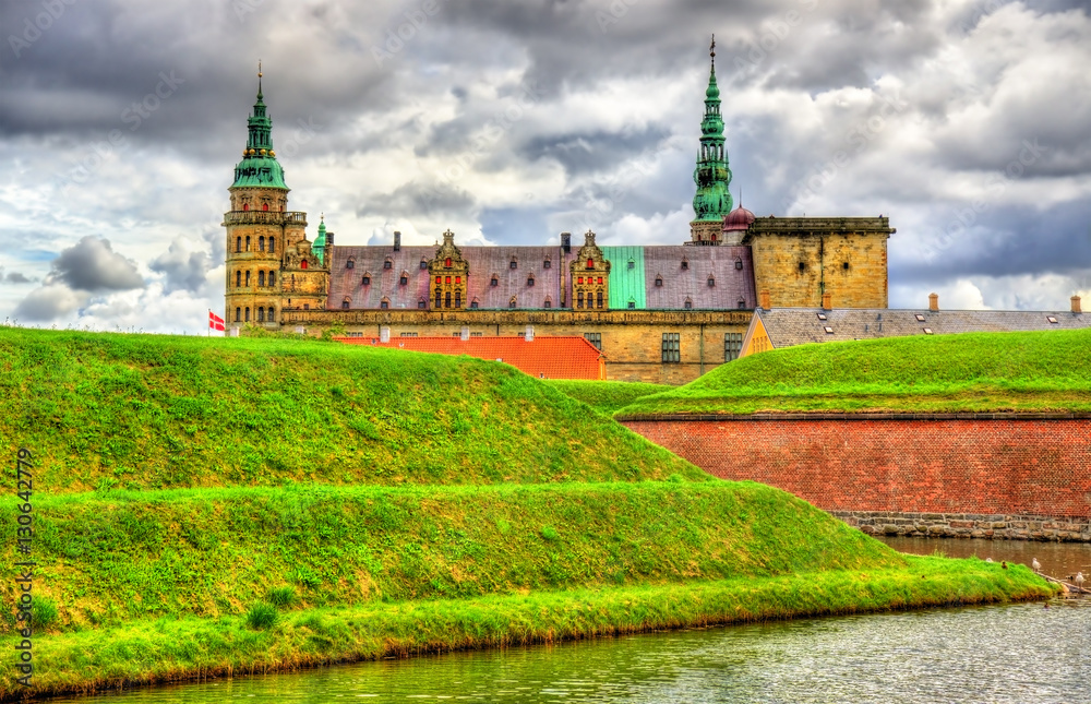 Kronborg Castle, known as Elsinore in the Tragedy of Hamlet - De