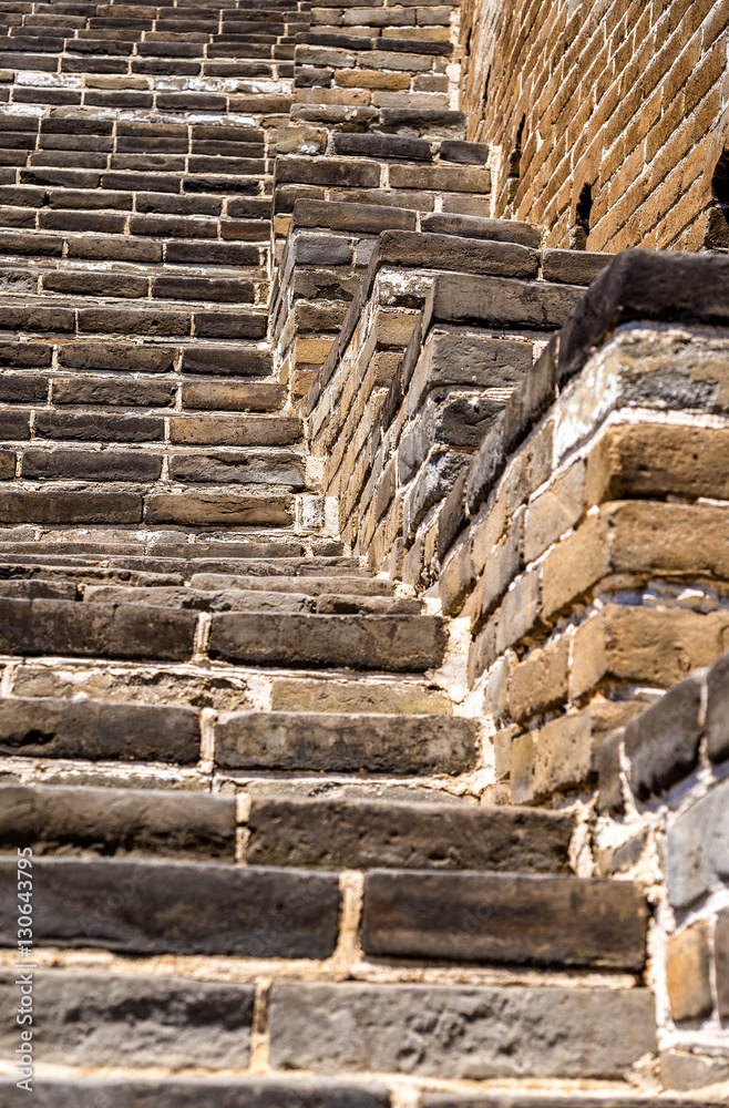 Details of the Great Wall at Badaling