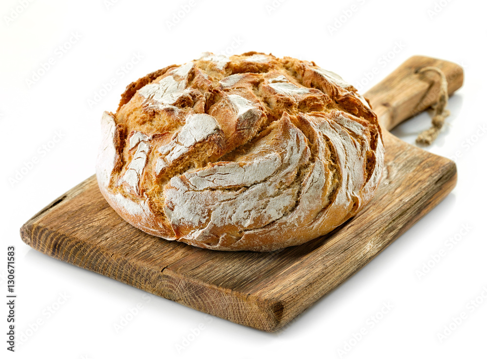 freshly baked bread