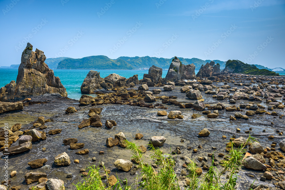 Boulders of Kumano, Japan.