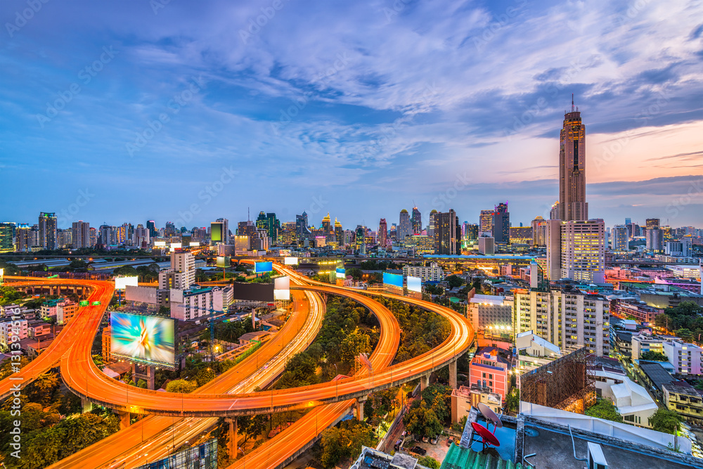 Bangkok Thailand Skyline