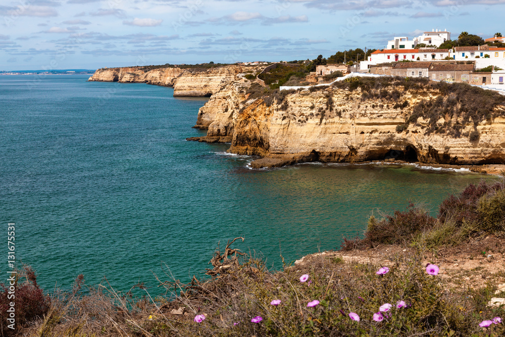 Algarve Coast near Carvoeiro Portugal