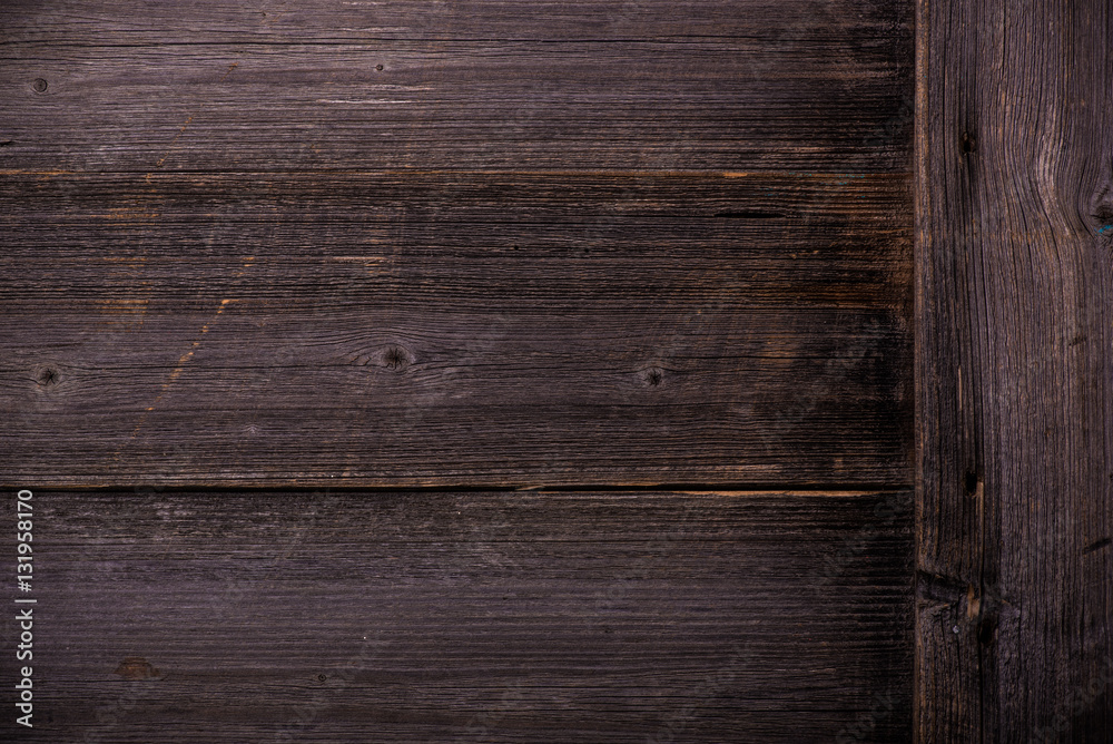 Wooden background. Old texture. Gray. Table. Rustic.