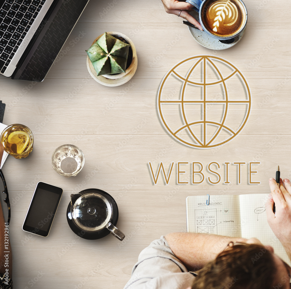 Website Internet Technology Globe Concept