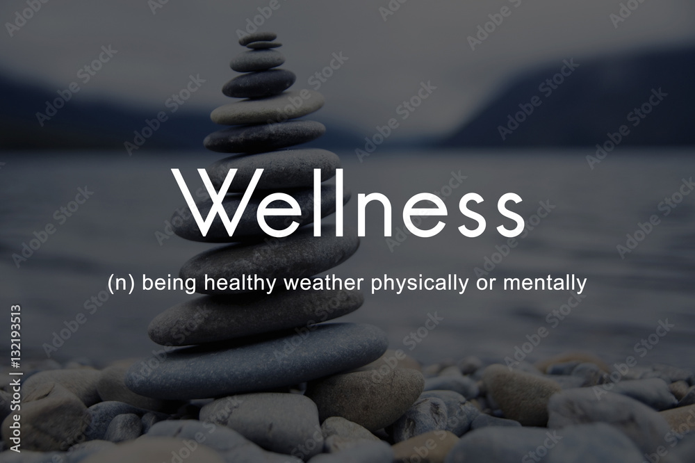 Salubrious Wellness Healthy Fitness Strong Powerful Concept