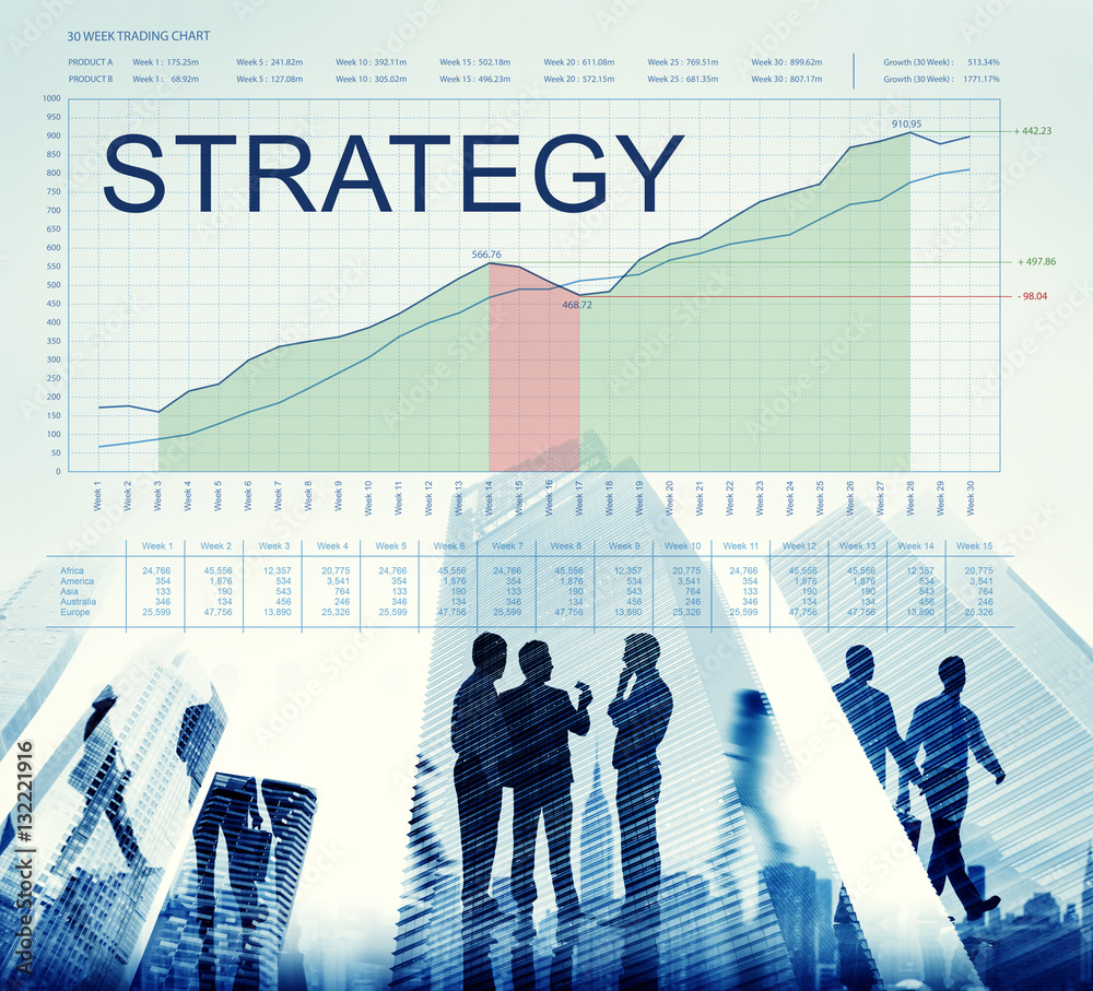 Strategy Analysis Planning Vision Business Success Concept