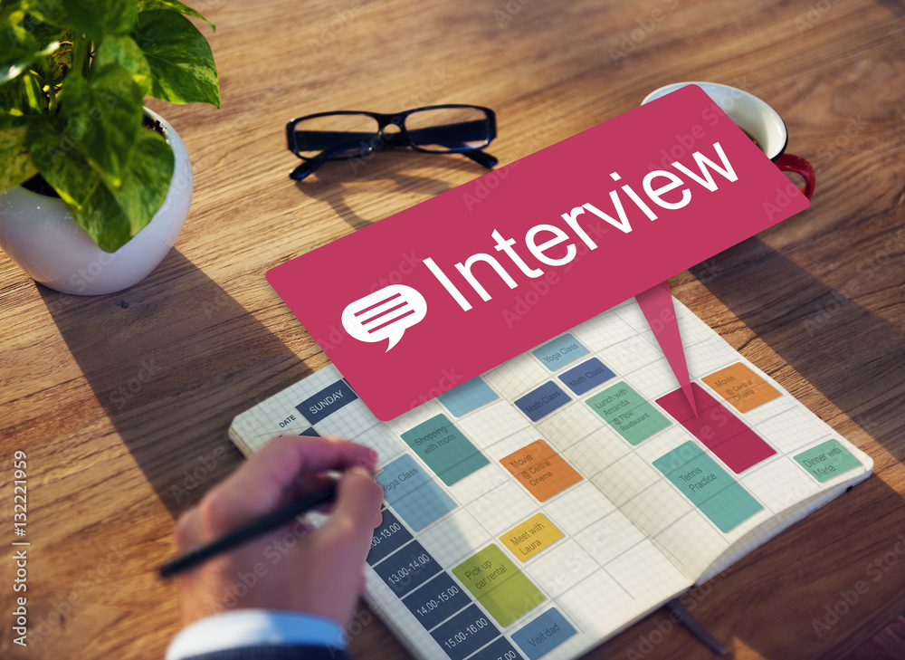 Interview Evaluation Job Interview Question Concept