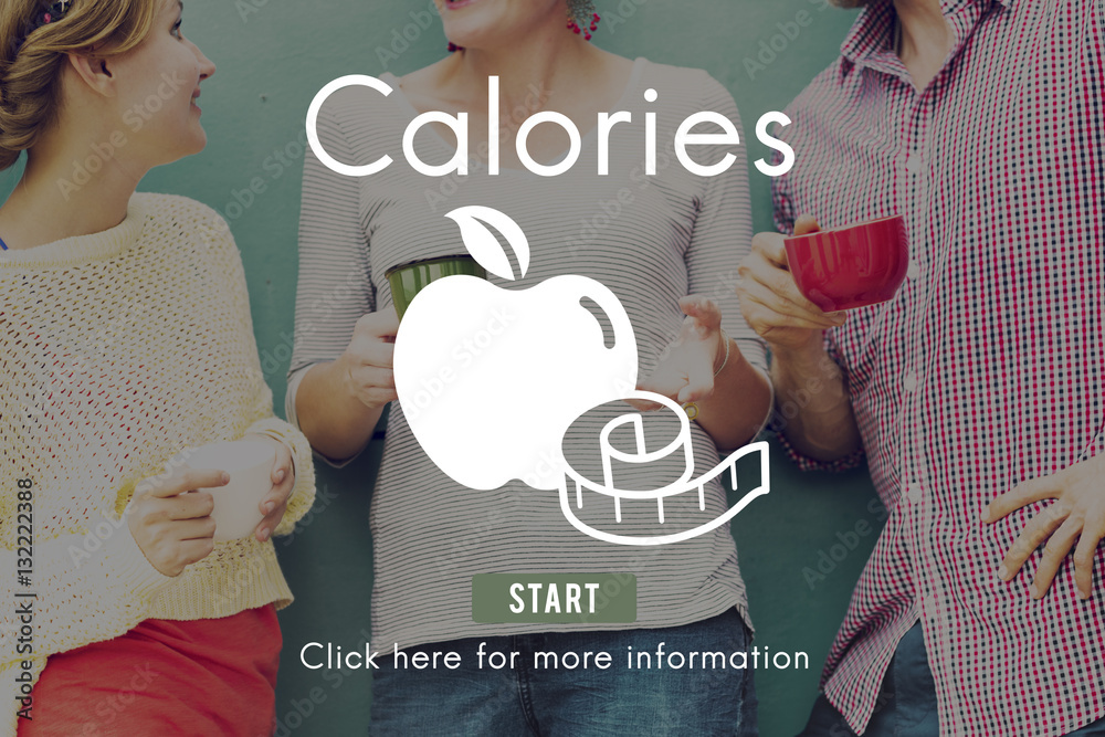 Calories Diet Energy Food Beverage Nutrition Concept