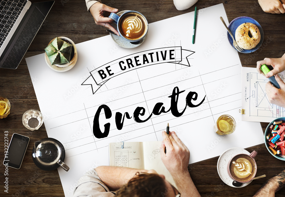 Create Creative Creativity Ideas Imagination Inspire Concept