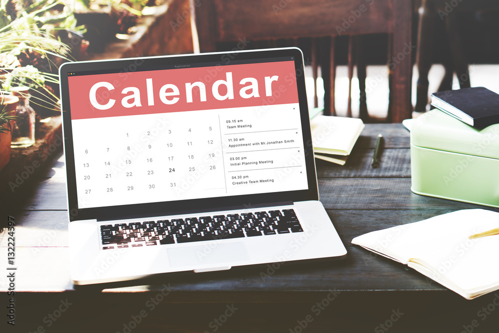 Calendar Appointment Meeting Date Concept