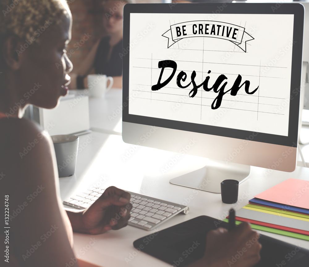 Design Be Creative Art Graphic Concept