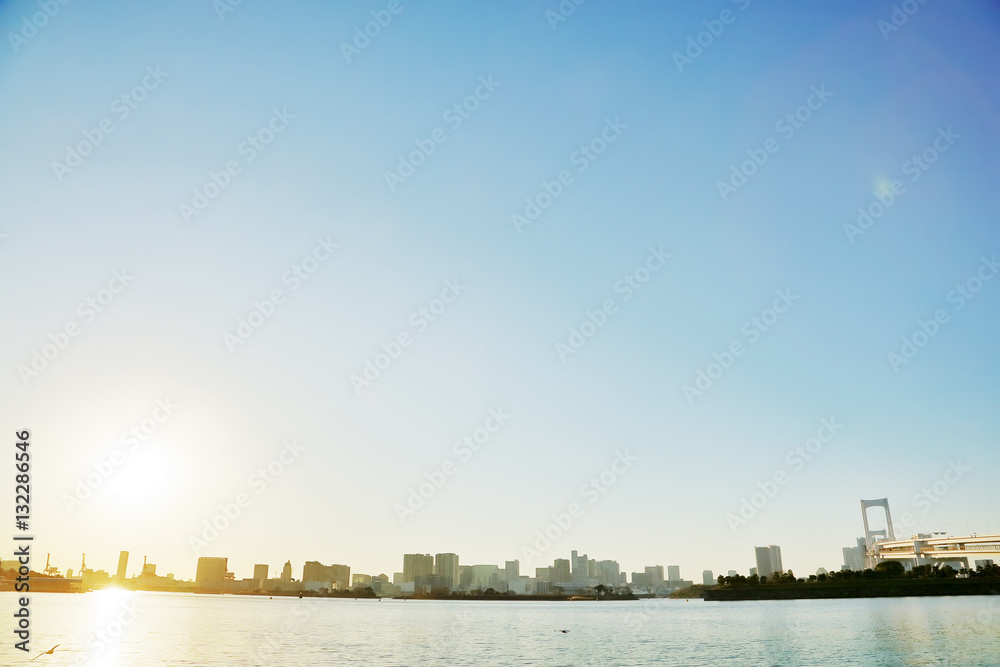 お台場の空