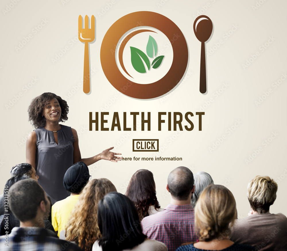 Health First Nutrition Active Diet Wellness Concept