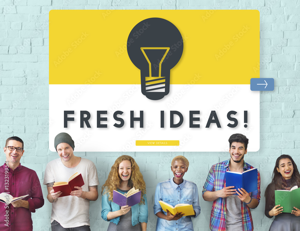 Fresh Ideas Creative New Startup