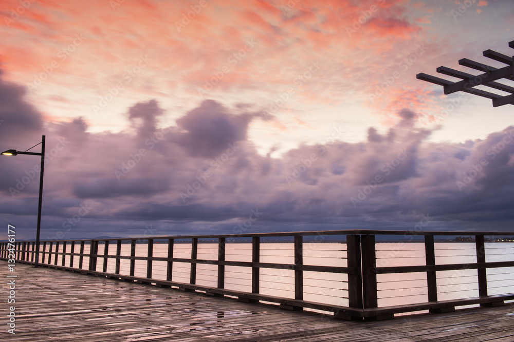 Woody Point Jetty at sunset