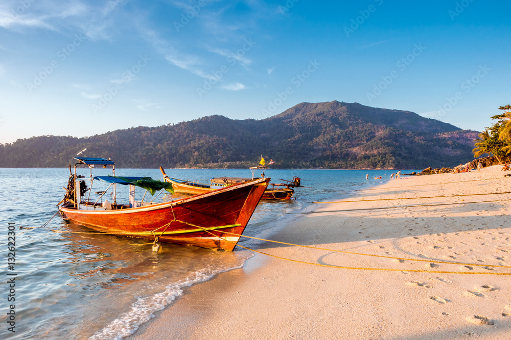 Beach on Ko Lipe island in Andaman sea, Thailand