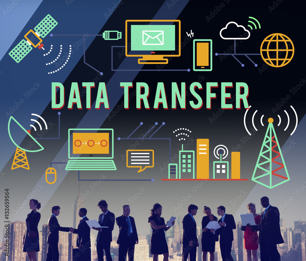 Data Transfer Technology Network Operation Information Concept