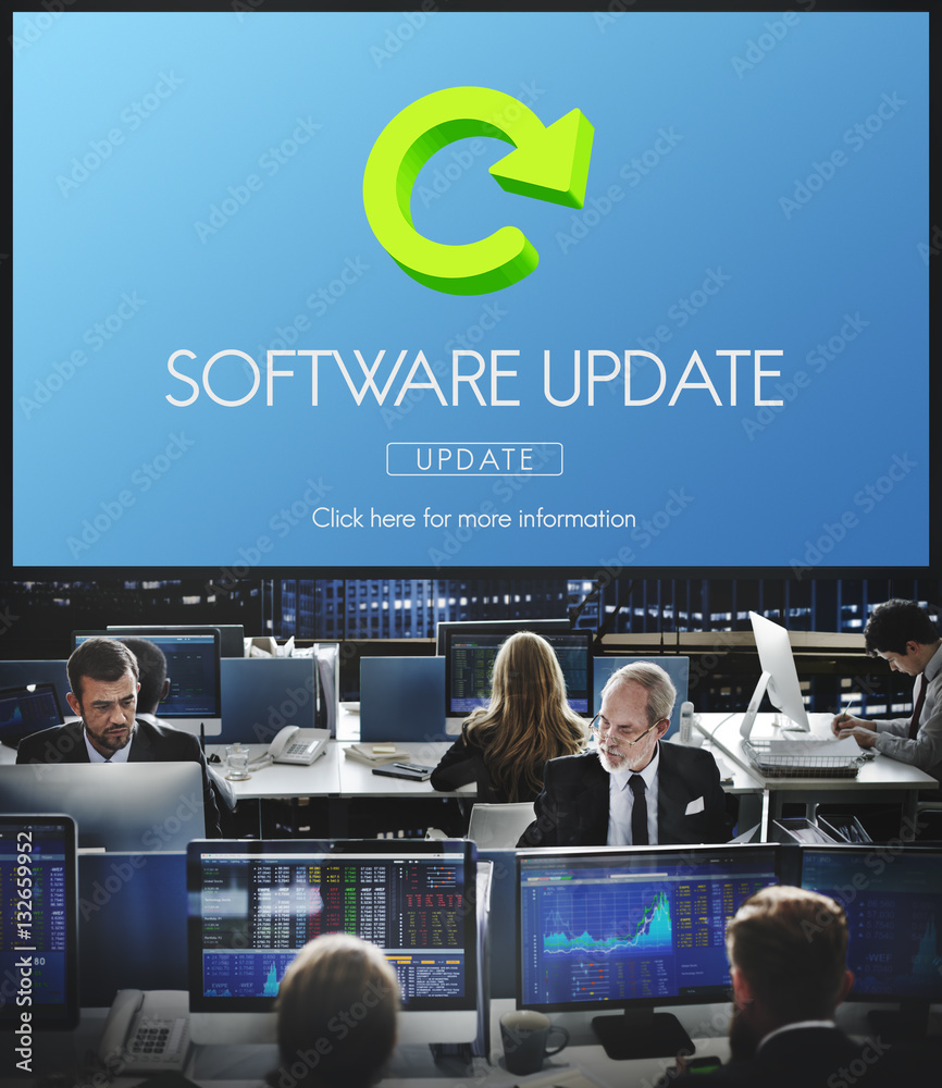 Software Update Program Digital Improvement Concept