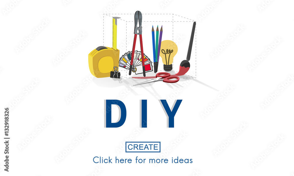 Handmade Do It Yourself Equipment Concept