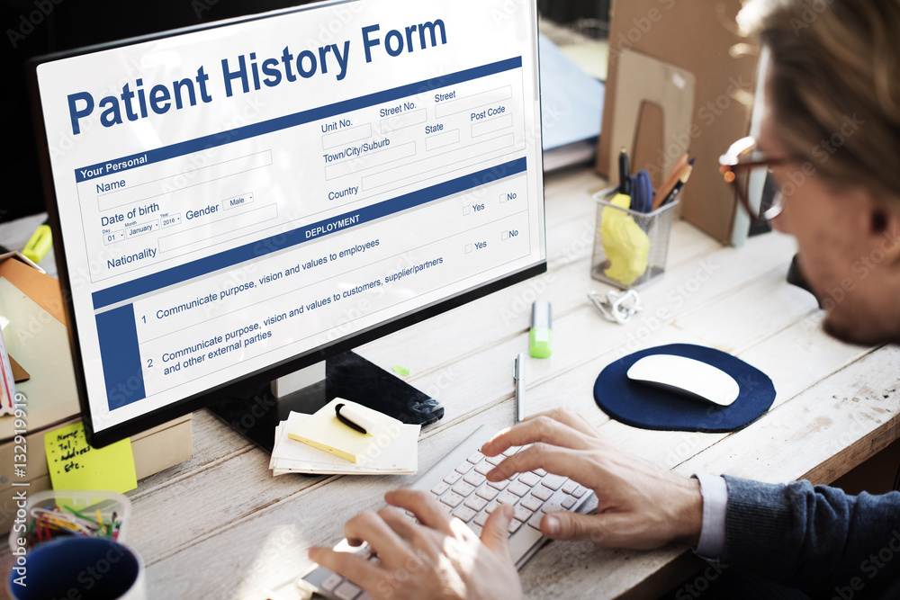 Patient Information Form Document Details Concept