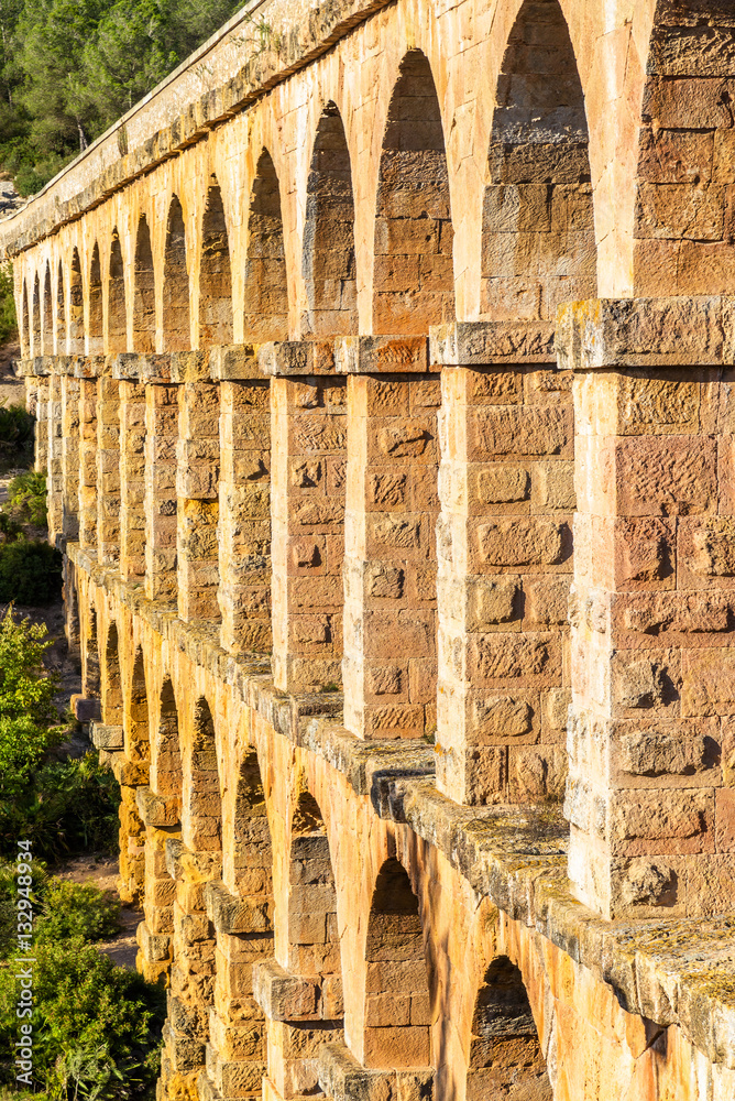 Les Ferreres Aqueduct, also known as Pont del Diable - Tarragona, Spain