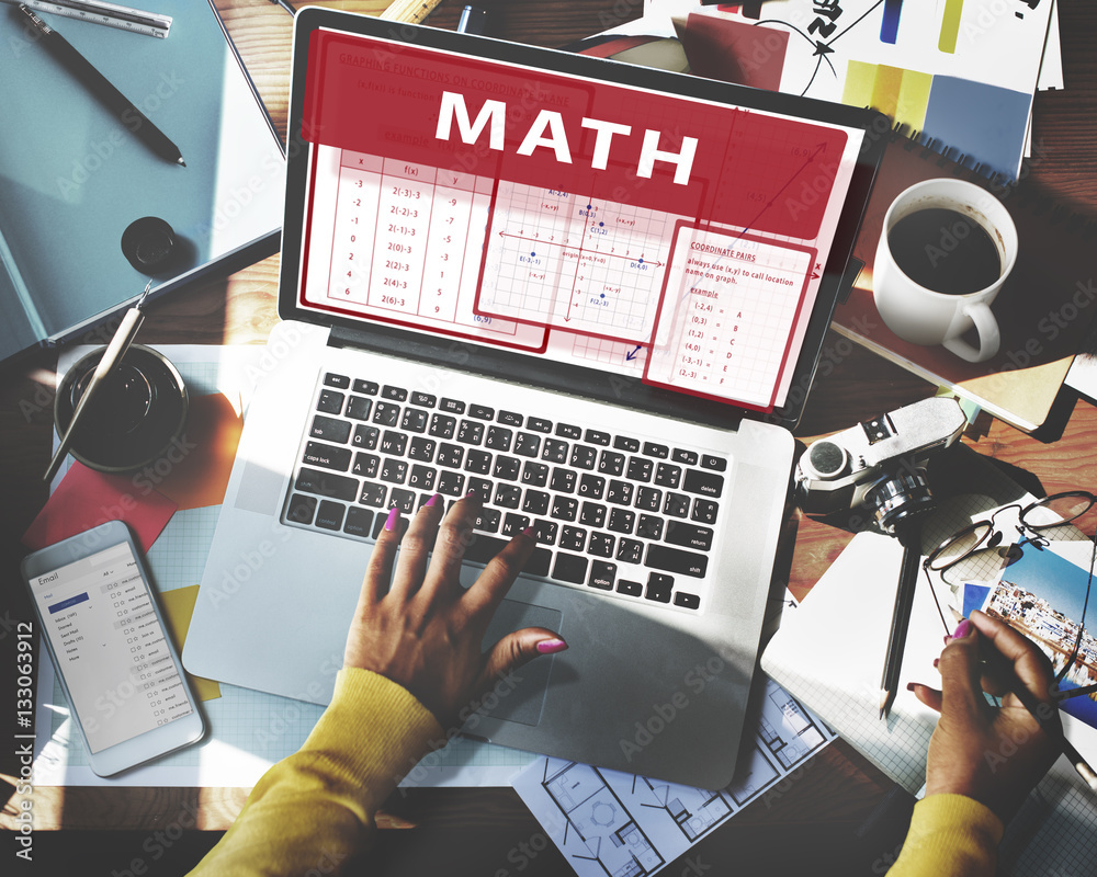 Math Mathematics Calculation Chart Concept