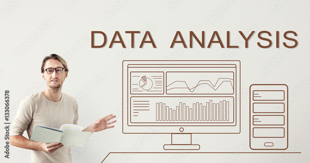 Data Analytics Progress Summary Computer Concept