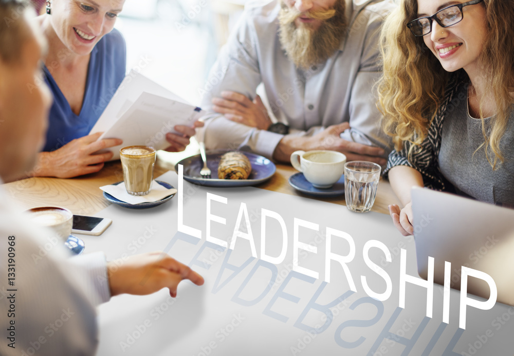 Leadership Management Skills Leader Support Concept