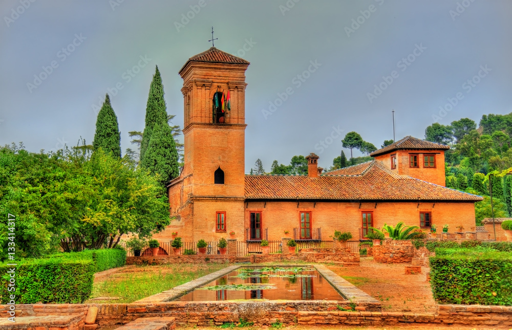 Parador de San Francisco at the Alhambra - Granada, Spain