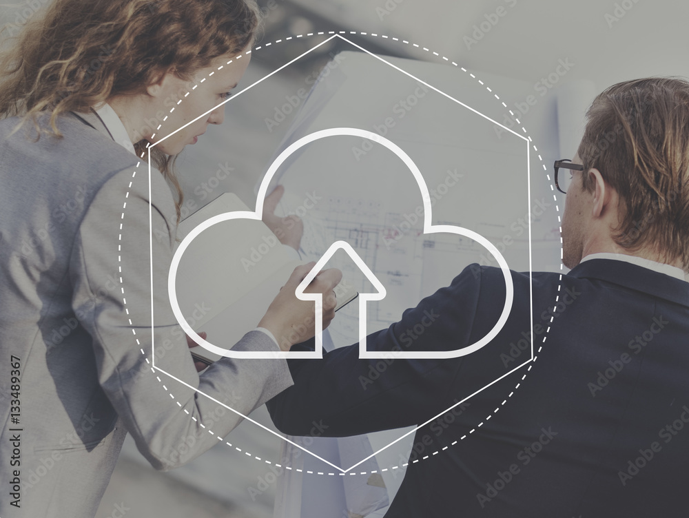 Cloud Internet Networking Connection Graphic Concept