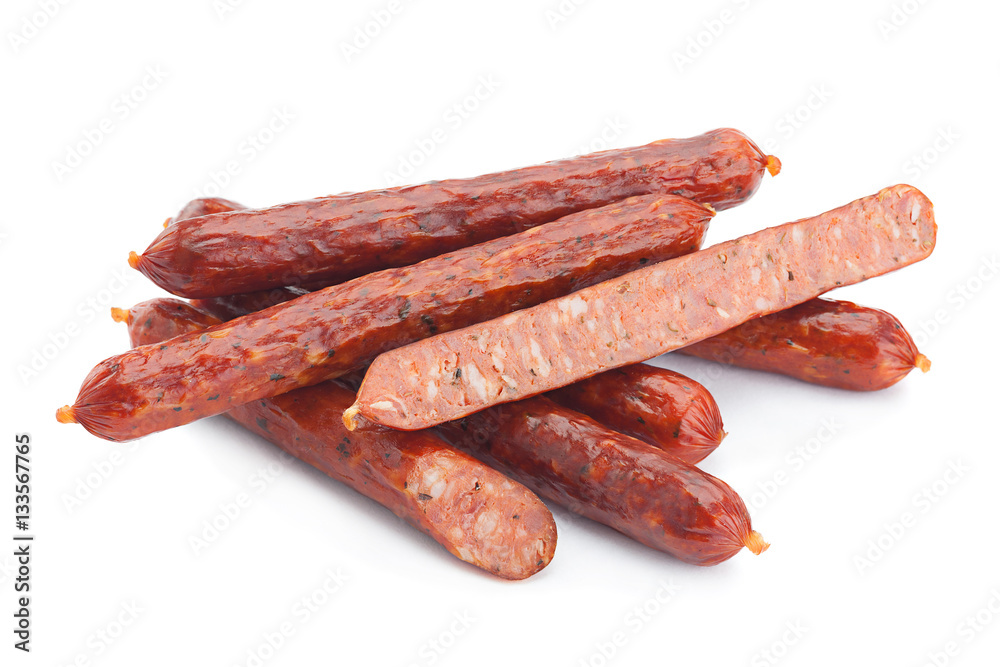 Small smoked sausage