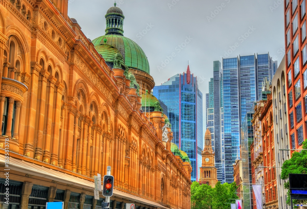 Queen Victoria Building in Sydney, Australia. Built in 1898