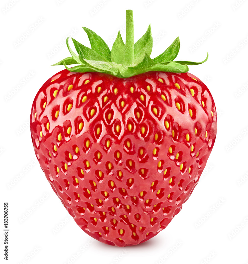 Strawberry isolated on white