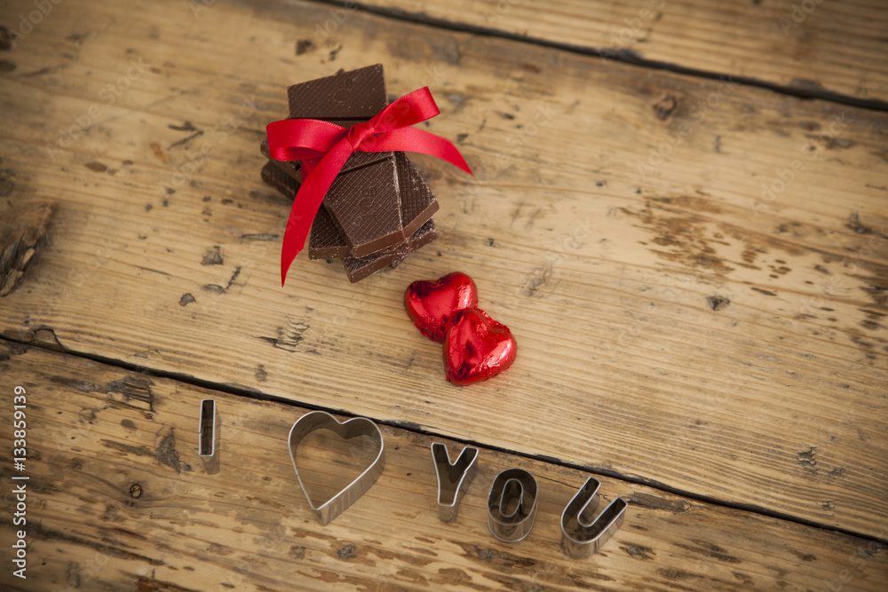 Confession of chocolate and love