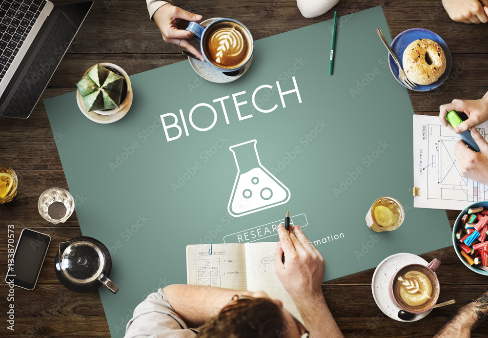 Scientific Biochemistry Genetics Engineering Concept