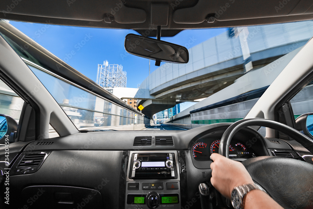 運転席の風景