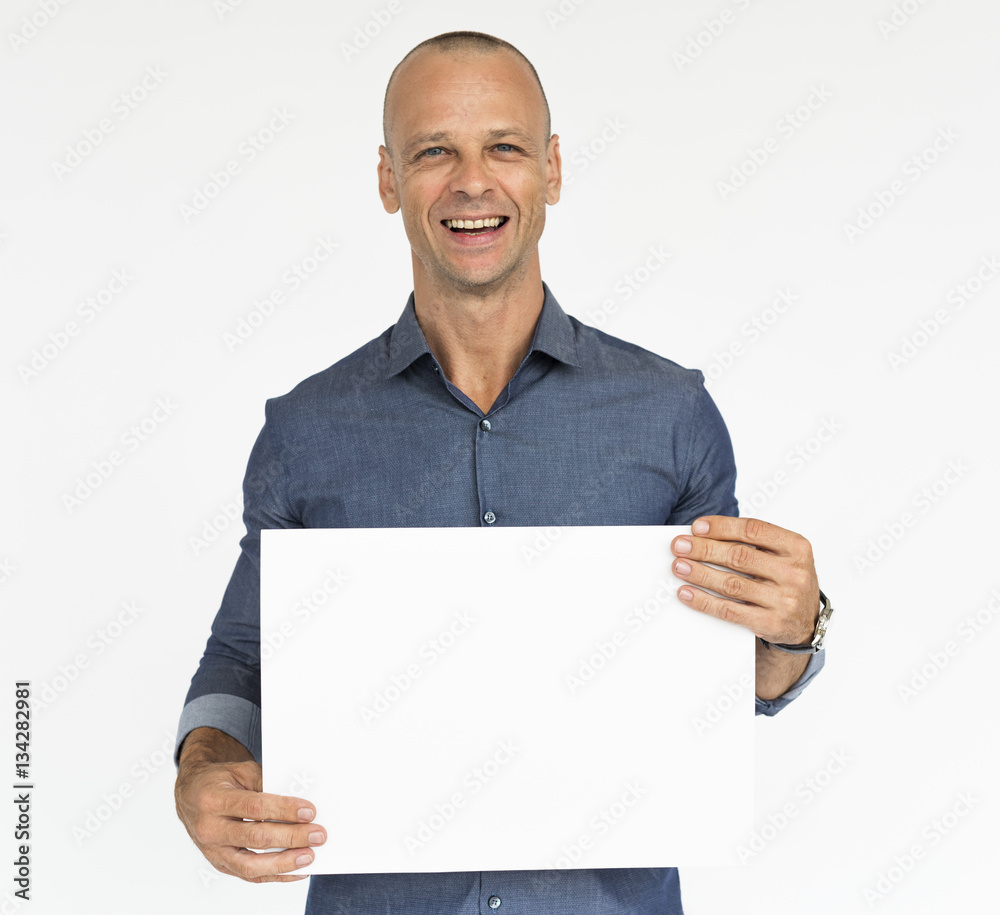 Man Cheerful Smiling Portrait Concept