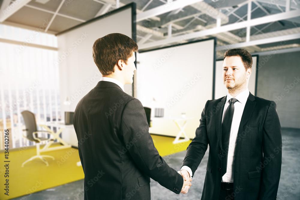 businesspeople shaking hands