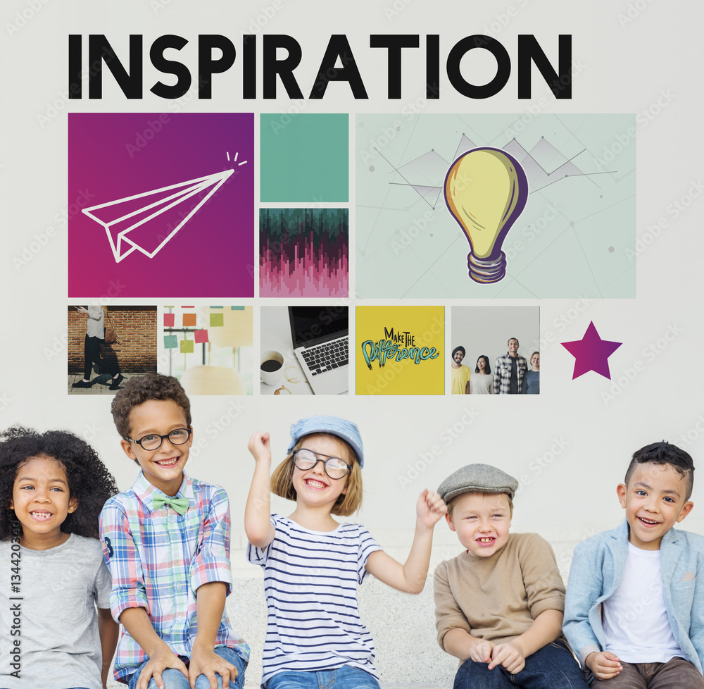 Ideas Imagination Inspiration Thoughts Graphic Concept