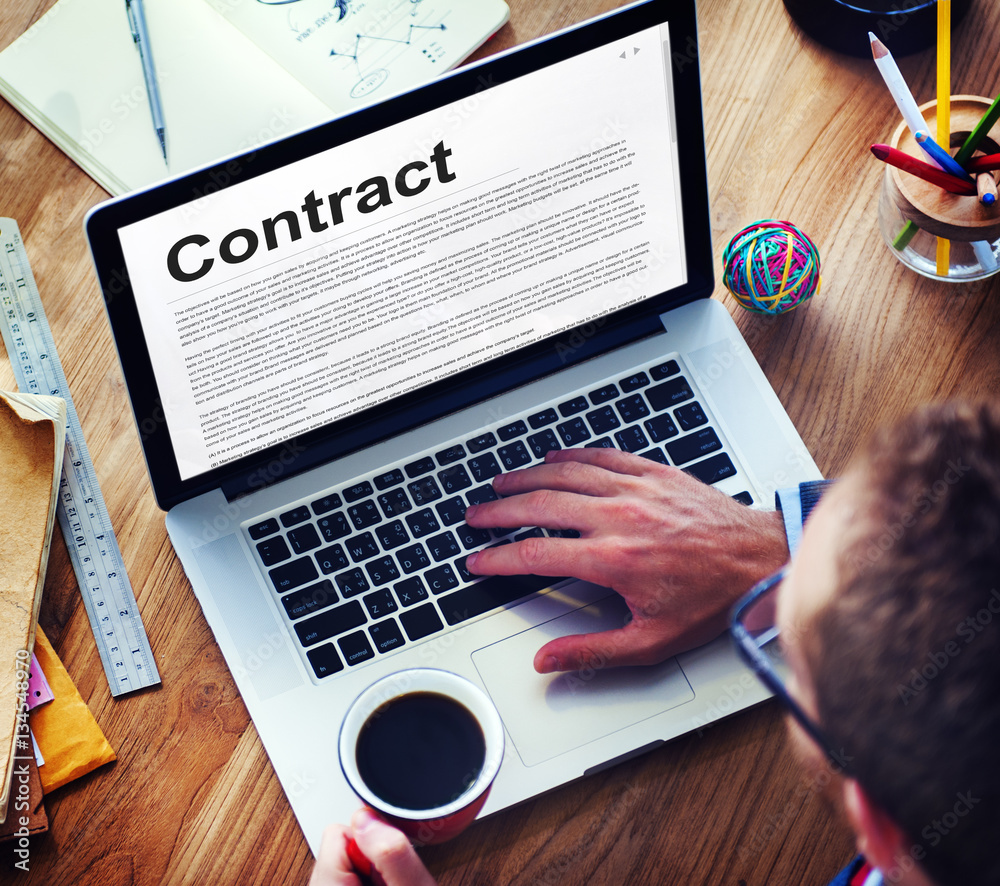 Contract Agreement Commitment Obligation Negotiation Concept