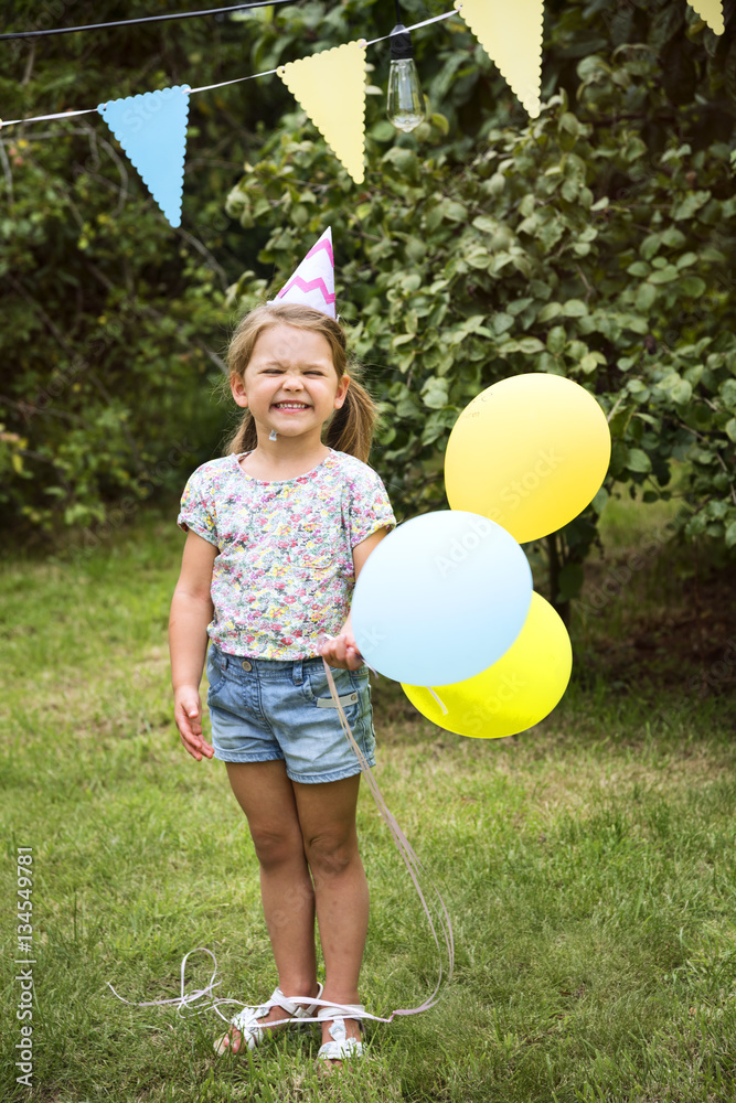 Kids Celebration Party Happiness Concept