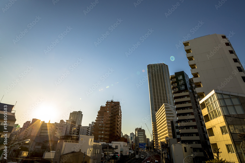 東京の空