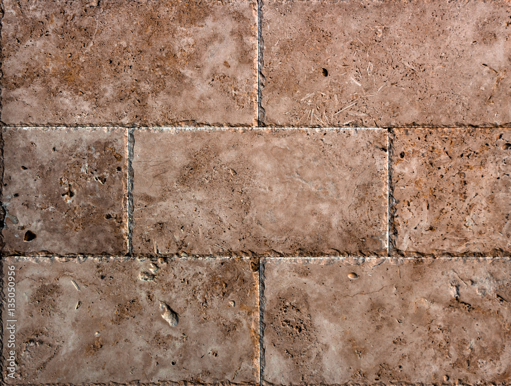 travertine stone texture Termolit wall tiles, slate background