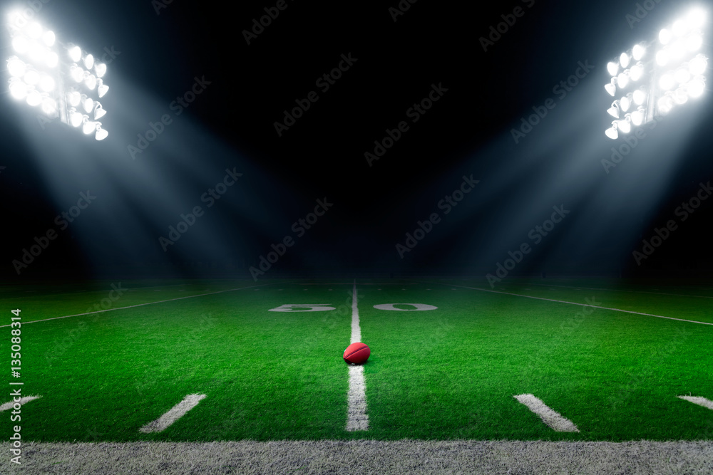 American football stadium background