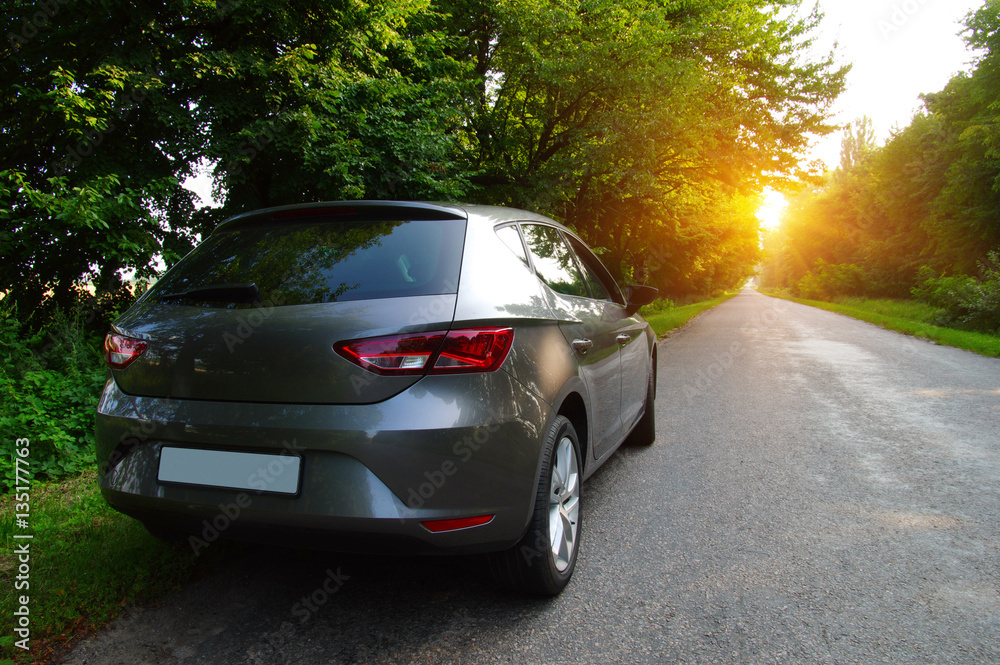  Car and light