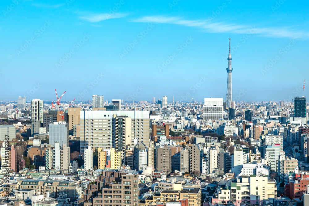 東京のビル群