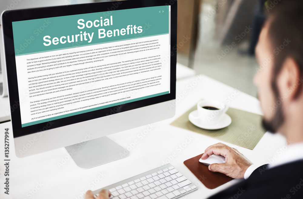 Social Security Benefits Agreement Concept