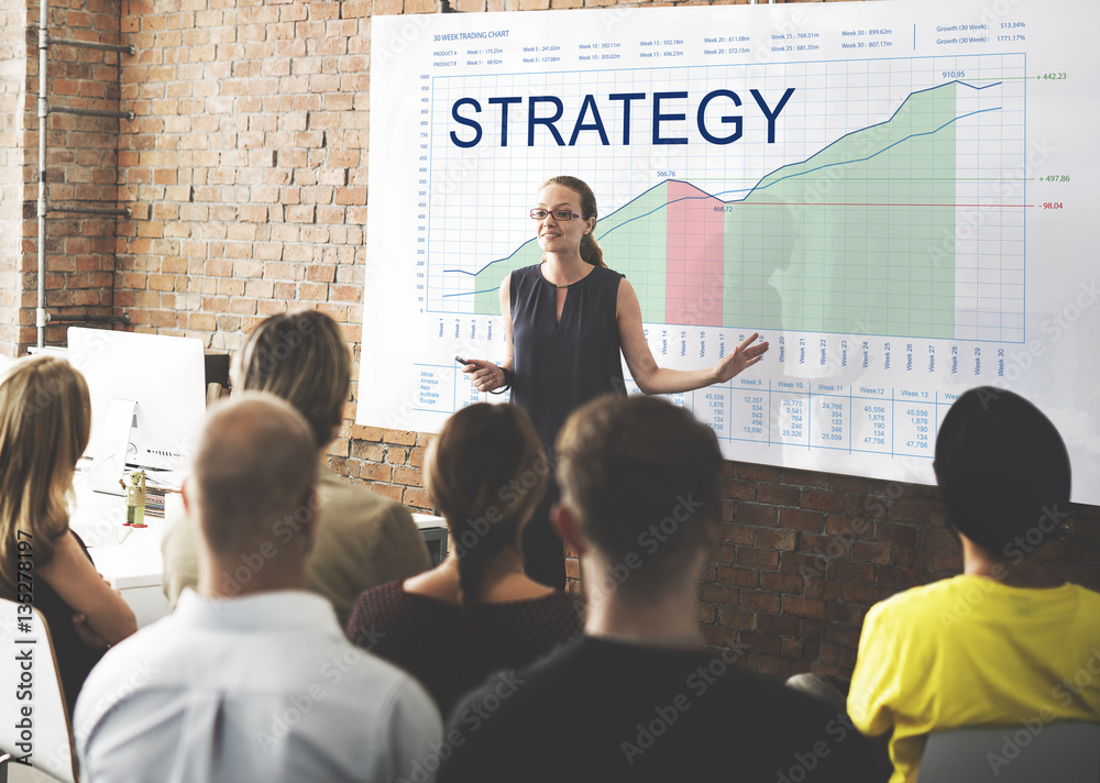 Strategy Analysis Planning Vision Business Success Concept