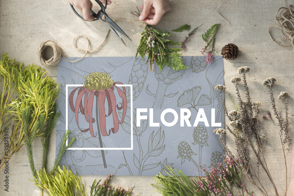 Blooming Floral Arts and Crafts Nature